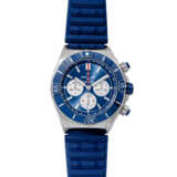 BREITLING Super Chronomat "Blau", Ref. AB0136161C1S1. Herrenuhr. Aktueller Neupreis: 8.150,- Euro. - Foto 1