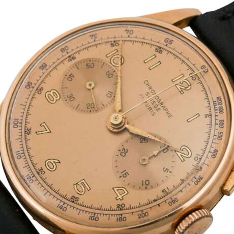 CHRONOGRAPHE SUISSE Vintage Armbanduhr. - photo 5