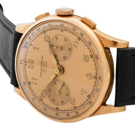 CHRONOGRAPHE SUISSE Vintage Armbanduhr. - Foto 6