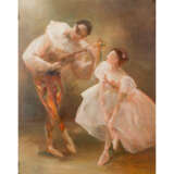 VRBOVÀ, S. MILOSLAVA (1909-1991) "Pierrot & Ballerina" - фото 1
