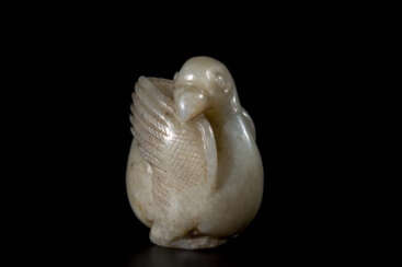 A JADE DUCK OF LIAO DYNASTY (907-1125)