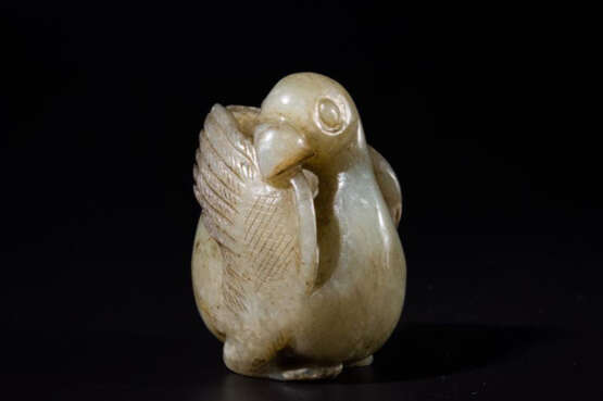 A JADE DUCK OF LIAO DYNASTY (907-1125) - photo 4
