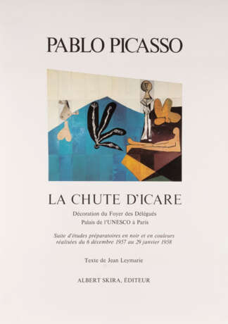 PABLO PICASSO (NACH), MAPPE: 'LA CHUTE D'ICARE' (1972) - photo 1