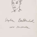 STEPHAN BALKENHOL, ACHT STEINDRUCKE, GRIFFELKUNST (1993) - Foto 1