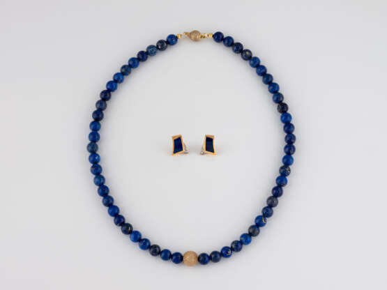 KONVOLUT LAPISLAZULI-SCHMUCK - фото 1