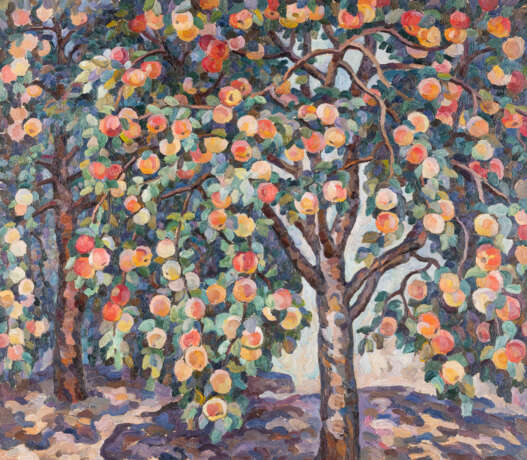 UKRAINISCHER MALER, Apfelbäume - photo 1