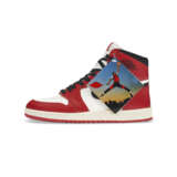 MICHAEL JORDAN DUAL SIGNED ORIGINAL 1985 AIR JORDAN 1 ‘CHICAGO’ SNEAKERS - Foto 12