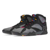 MICHAEL JORDAN DUAL SIGNED AIR JORDAN VII ‘BORDEAUX’ SNEAKERS - photo 1