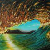 “Wave of extreme” Canvas Acrylic paint Impressionist Marine 2017 - photo 1