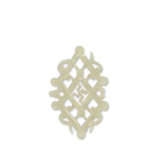 A GROUP OF ELEVEN WHITE AND PALE CELADON JADE OPENWORK ORNAMENTS - Foto 12