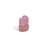 A SMALL PINK TOURMALINE 'MYTHICAL BEAST' SEAL - photo 7