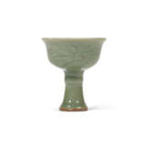 A LONGQUAN CELADON STEM CUP - photo 1