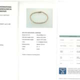 Armband mit zahlreichen Brillanten zus. ca. 3,4 ct, - фото 7