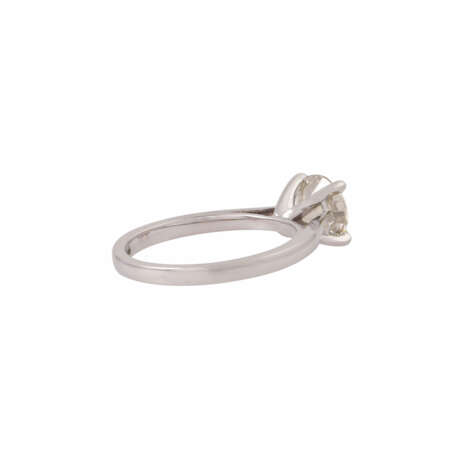 Ring mit Brillant von 1,53 ct, - photo 3