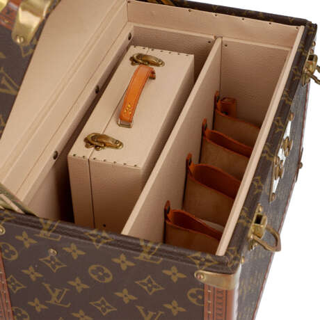 LOUIS VUITTON VINTAGE Beauty Case, ca. 80er Jahre. - Foto 8