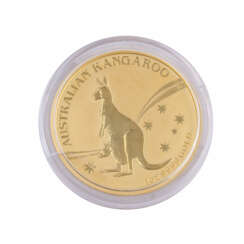 Australien/GOLD - 100 Dollars 2009, Australian Kangaroo, vz-stgl.,
