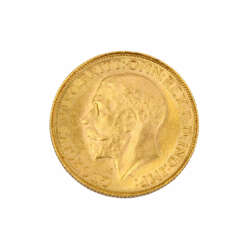 Südafrika/GOLD - 1 Sovereign 1925/SA, George V., ss.,