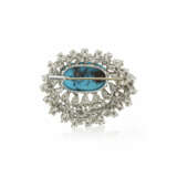 SET OF TURQUOISE AND DIAMOND JEWELRY - Foto 7