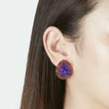NO RESERVE | TIFFANY & CO., PALOMA PICASSO AMETHYST AND PINK TOURMALINE EARRINGS - photo 2
