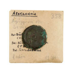 Römische Provinzialprägung, Alexandria - AE 23 Agrippina minor,