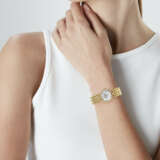 NO RESERVE | JAHAN DIAMOND AND MOTHER-OF-PEARL WRISTWATCH - photo 2