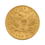 USA/GOLD - 10 Dollars 1907, Eagle, ss., - Foto 1