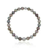 TWO CULTURED PEARL AND DIAMOND NECKLACES - Foto 4