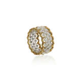 NO RESERVE | BUCCELLATI DIAMOND 'ROMBI ETERNELLE' RING AND UNSIGNED DIAMOND RING - photo 8