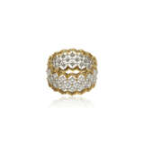NO RESERVE | BUCCELLATI DIAMOND 'ROMBI ETERNELLE' RING AND UNSIGNED DIAMOND RING - photo 9