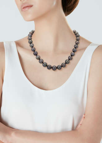 NO RESERVE | GRAY CULTURED PEARL NECKLACE - photo 2