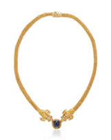 NO RESERVE | ILIAS LALAOUNIS SAPPHIRE, DIAMOND AND RUBY NECKLACE