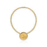 NO RESERVE | FRED COIN, DIAMOND AND GOLD NECKLACE - Foto 3