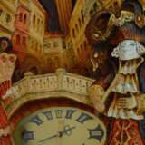 Interior clock “Венеция-2.”, Brass, художественная резьба по дереву, Urban аrt, Everyday life, Russia, 2022 - photo 4
