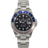 ROLEX, REF. 16700, GMT MASTER, A STEEL DUAL TIME WRISTWATCH WITH DATE - photo 1