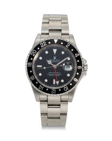 ROLEX, REF. 16710 T, GMT MASTER II, A STEEL DUAL TIME WRISTWATCH WITH DATE - Foto 1