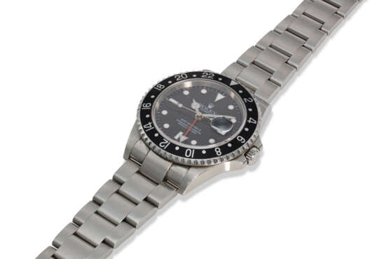 ROLEX, REF. 16710 T, GMT MASTER II, A STEEL DUAL TIME WRISTWATCH WITH DATE - фото 2