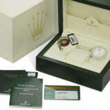 ROLEX, REF. 116334, DATEJUST, A STEEL WRISTWATCH WITH DIAMOND HOUR MARKERS AND DATE - Foto 3