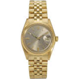 ROLEX, REF. 1601, DATEJUST, A VERY FINE AND ATTRACTIVE 18K YELLOW GOLD WRISTWATCH WITH DATE - Foto 1