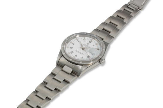 ROLEX, REF. 15210 , DATE, A STEEL WRISTWATCH - фото 2