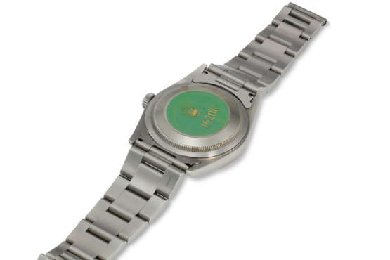 ROLEX, REF. 16200, DATEJUST, A STEEL WRISTWATCH WITH DATE ON BRACELET - фото 3