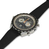 BREITLING, NAVITIMER, CHRONOMATIC, A STEEL CHRONOGRAPH WRISTWATCH WITH DATE - photo 2