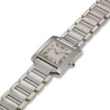 CARTIER, REF. 2366, TANK FRANCAISE, AN 18K WHITE GOLD WRISTWATCH WITH DATE - фото 2