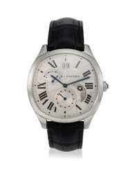 CARTIER, REF. WSNM0005, DRIVE DE CARTIER, A STEEL DUAL TIME WRISTWATWCH WITH DAY NIGHT INDICATOR 