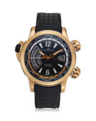 JAEGER-LECOULTRE, REF. 1.772.470, MASTER COMPRESSOR EXTREME W-ALARM TIDES OF TIME, AN 18K ROSE GOLD WORLD TIME WRISTWATCH WITH ALARM, MADE IN A LIMITED EDITION OF 200 EXAMPLES 