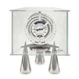 JAEGER-LECOULTRE, REF. 556.130.3, ATMOS DU MILLENAIRE ATLANTIS, A DESK CLOCK WITH 1000 YEAR CALENDAR AND MOON PHASES - Foto 1