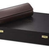 PATEK PHILIPPE, A BROWN LEATHER TRAVEL CASE AND WATCH PRESENTATION BRIEFCASE - photo 1