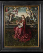 Renaissance. Мадонна с младенцем и ангелами