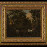 Парковый пейзаж Abraham Begeyn (1637 - 1697) масло на холсте Landschaftsmalerei Die Niederlande Das goldene Zeitalter der holländischen Malerei 17 век - Foto 1
