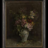 Натюрморт с цветами Unknown artist масло на холсте Flower still life France 19 век - photo 1