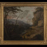 Италинизирующий пейзаж с путниками Корнелис Матье масло на холсте Landscape painting The Netherlands 17 век - photo 1